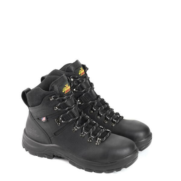 Black Men's Thorogood American Union Series – Waterproof – 6″ Waterproof Work Boots | 48327-YZVS