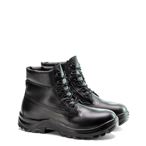 Black Men's Thorogood Soft Streets™ Series - 6″ Weatherbuster Uniform Boots | 05967-BFKH