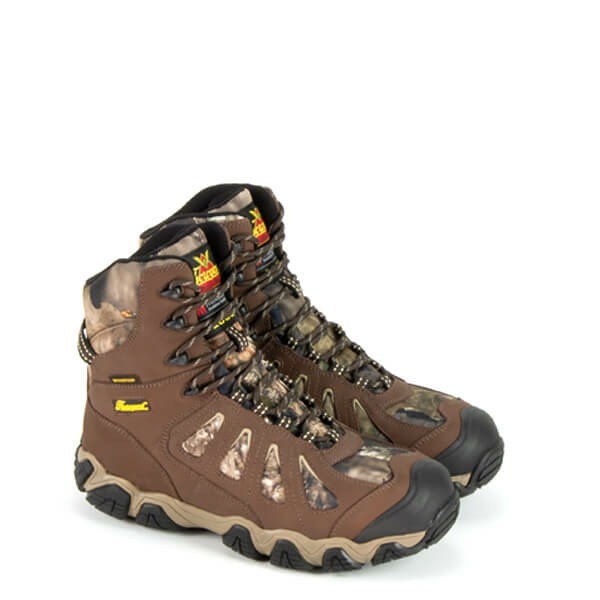 Brown Men's Thorogood Crosstrex Series - Camo 8″ Insulated Waterproof Hiker Insulated Work Boots | 04176-AZIN