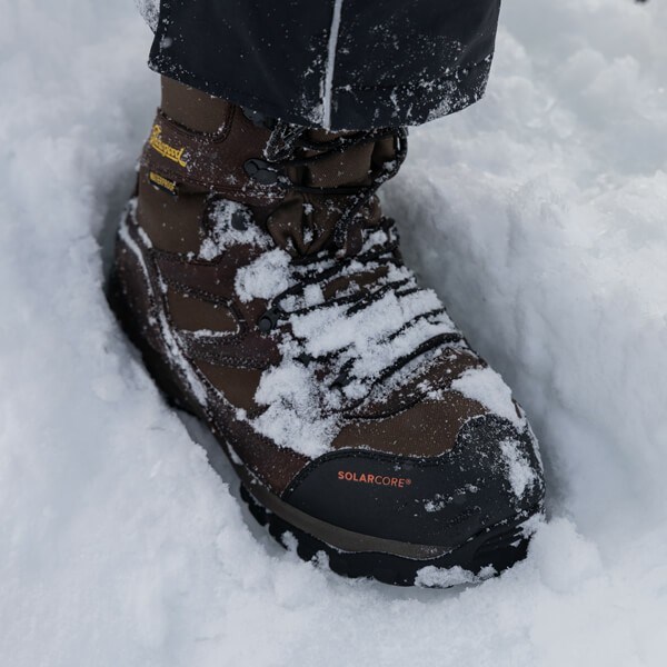 Brown Men's Thorogood Mountain Ridge Insulated With Solarcore Hunting Boots | 12798-QXUK