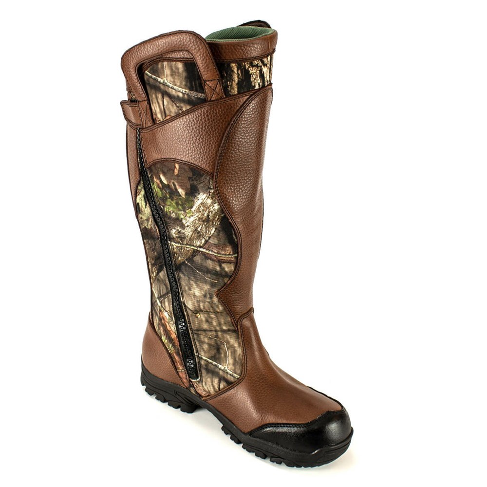 Brown Men's Thorogood Snake Boot Waterproof 17″ Mossy Oak® Break-up Country® Hunting Boots | 86429-NXLV