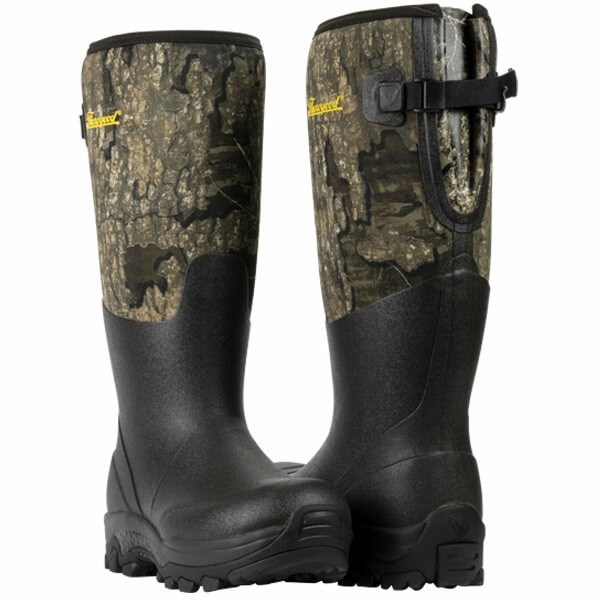 Grey / Black Men's Thorogood Infinity Fd Neoprene Realtree® Timber® Non-insulated Waterproof Boots | 21485-NMKL