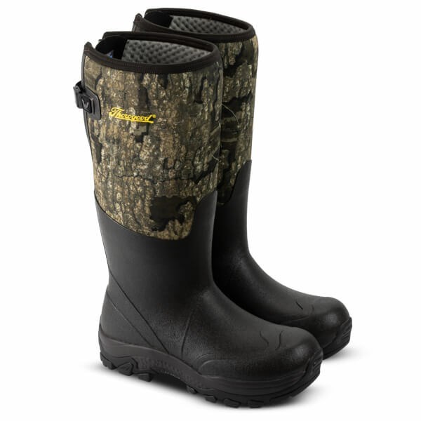 Grey / Black Men's Thorogood Infinity Fd Neoprene Realtree® Timber® Non-insulated Waterproof Boots | 21485-NMKL